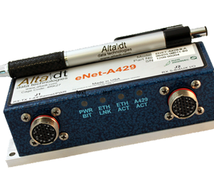 Alta Data Technologies’ ENET-MA4 is a multi-channel, multi-protocol 1553 and ARINC Ethernet Appliance. Ideal for commercial or rugged embedded applications.