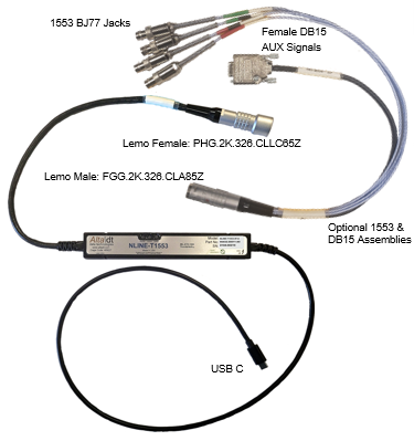 NLINE 1553 Thunderbolt Cabling