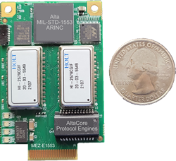 Embedded 1553 to Ethernet converter. Easier than using chip ASICs with much more functionality.